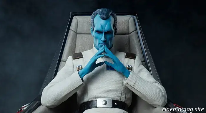 Grand Admiral Thrawn Star Wars figura formato Premium svelato da Sideshow