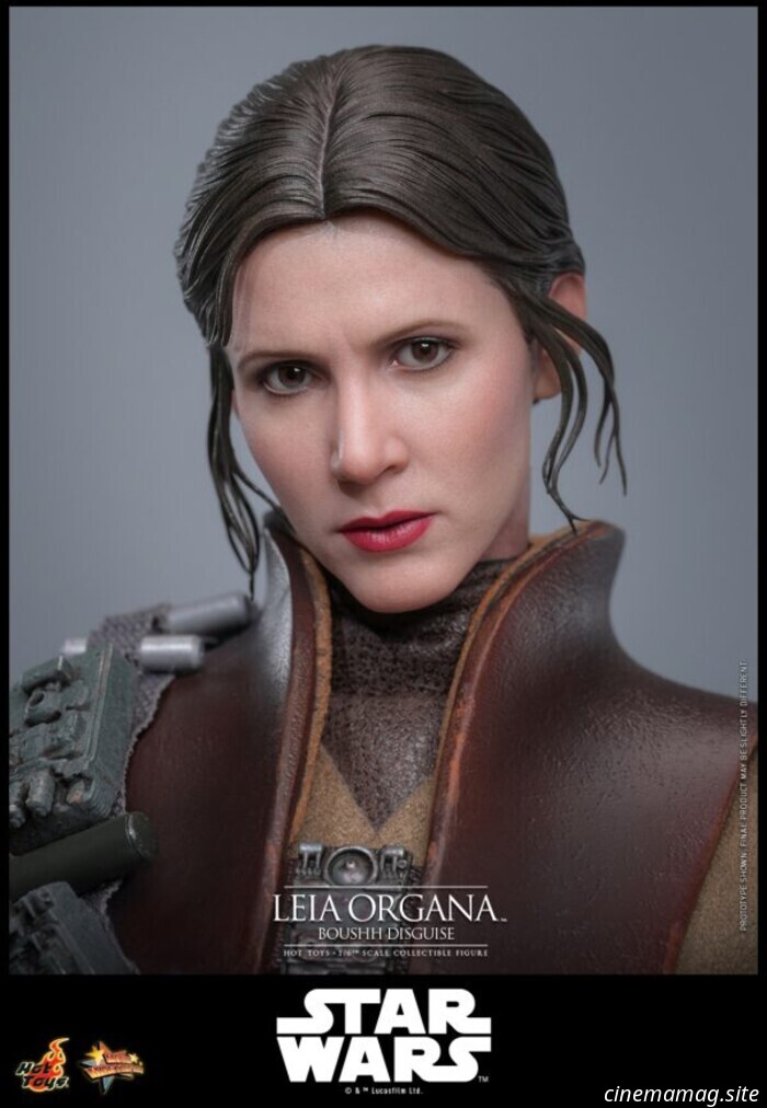 Leia Organa (travestimento da Boushh) — figura in scala 1/6 di Star Wars svelata da Hot Toys