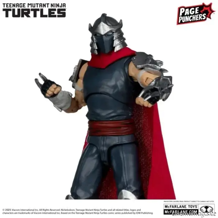 McFarlane svela i nuovi Page Punchers delle Tartarughe Ninja