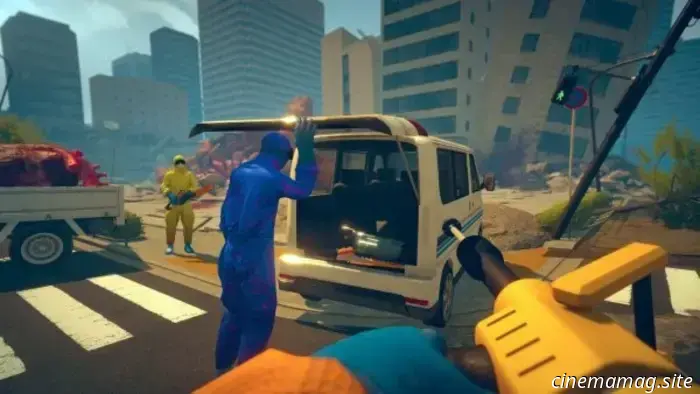 Kaiju Cleaner Simulator arriverà per ripulire all'inizio del 2026.