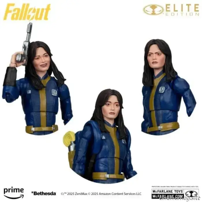 McFarlane Toys unveils the Lucy Elite Edition action figure from Fallout.