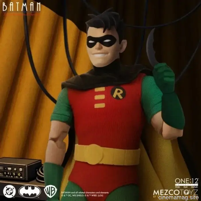 Batman: La Serie Animata One:12 Collective figura d'azione Robin svelata da Mezco Toyz