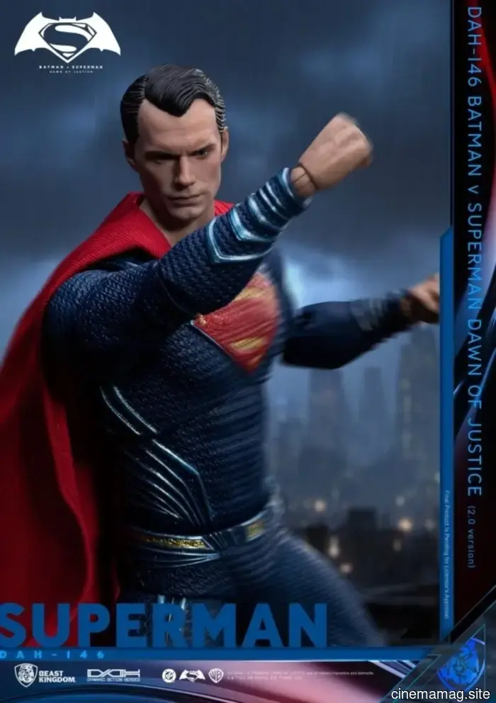 Beast Kingdom reveals new Knightmare Batman and Superman Dynamic 8ction Heroes figures from Batman v Superman: Dawn of Justice.