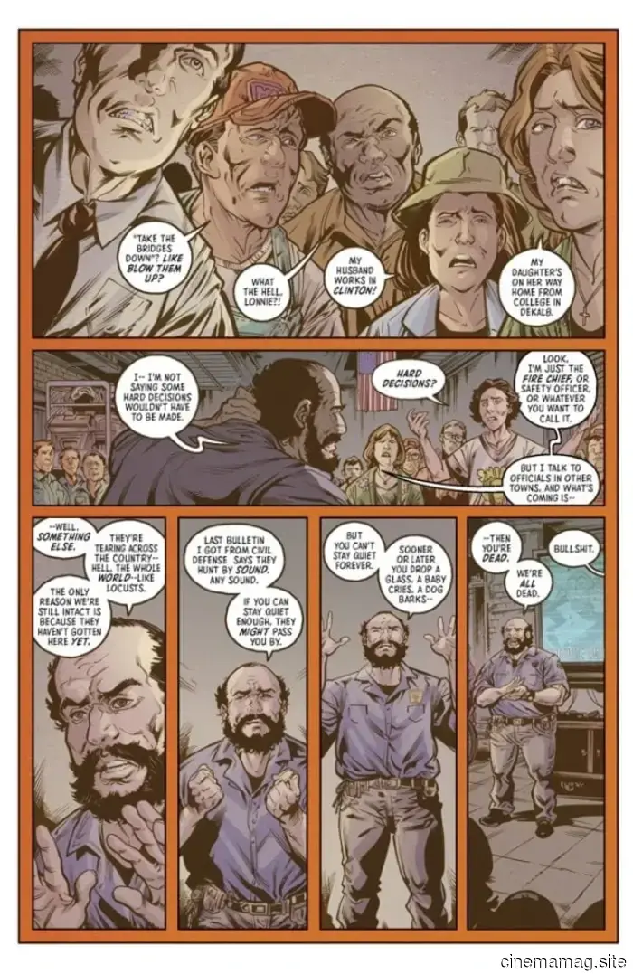 A Quiet Place llega a los cómics con la vista previa de A Quiet Place: Storm Warning #1