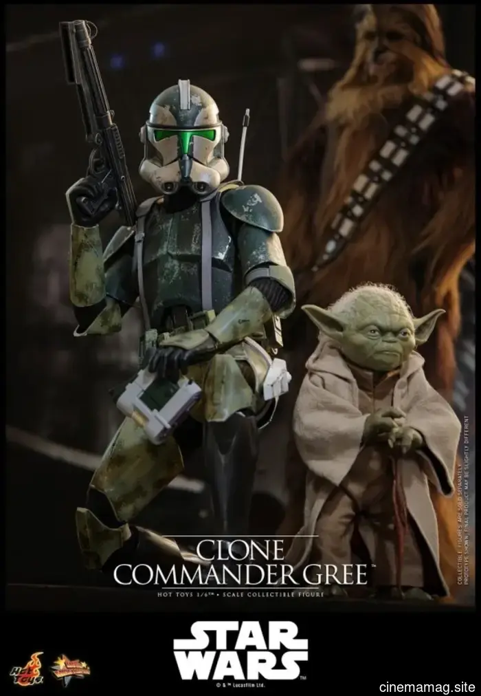 Il Clone Commander Gree si unisce alla collezione in scala sesta di Star Wars di Hot Toys.