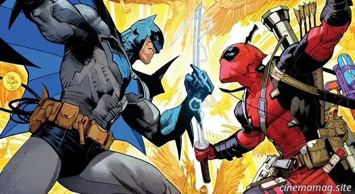Marvel and DC unveil crossovers featuring Batman and Deadpool.