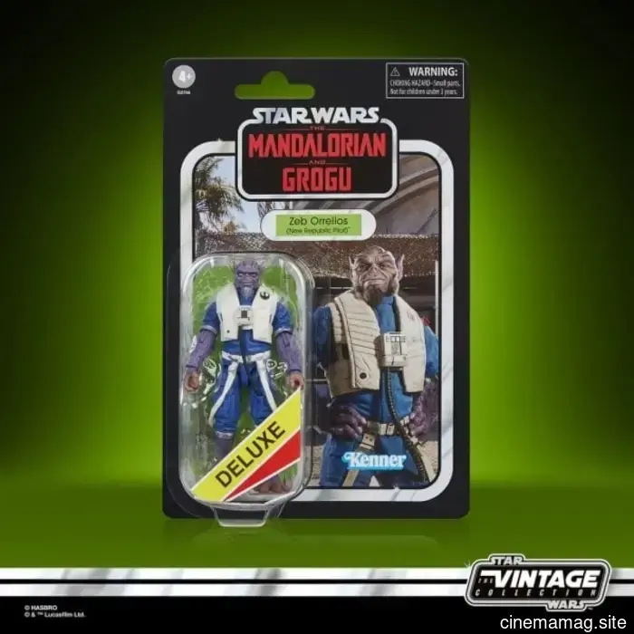 Hasbro has revealed the Black Series and Vintage Collection figures for Star Wars: The Mandalorian and Grogu.