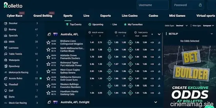 Novas Sites de Apostas AU: Os 15 Melhores Bookmakers Australianos em 2026  
Novos Sites de Apostas na Austrália: Os 15 Principais Bookmakers Australianos
