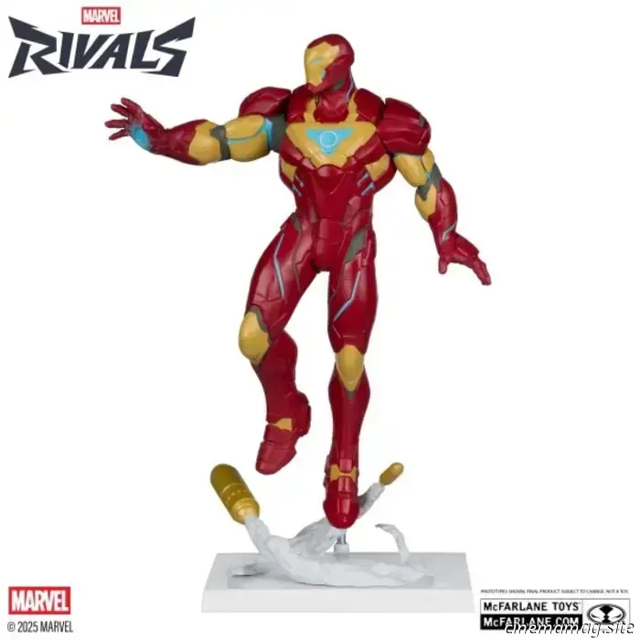 Spider-Man y Iron Man se unen a la línea Marvel Rivals de McFarlane Toys con figuras coleccionables.