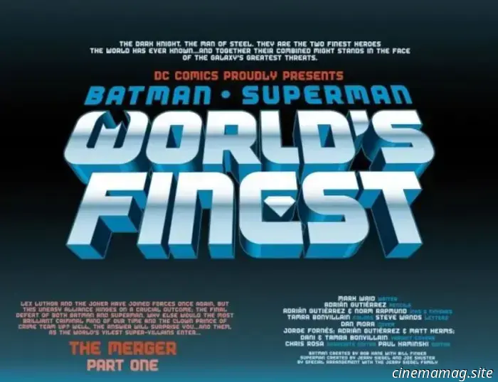 Comic Book Preview – Batman/Superman: World’s Finest Issue #45