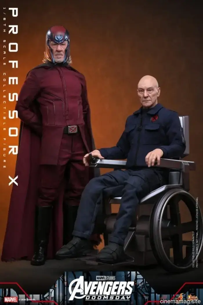 Professor X is now part of Hot Toys' sixth scale figure collection based on Avengers: Doomsday.
