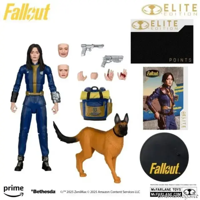 McFarlane Toys unveils the Lucy Elite Edition action figure from Fallout.