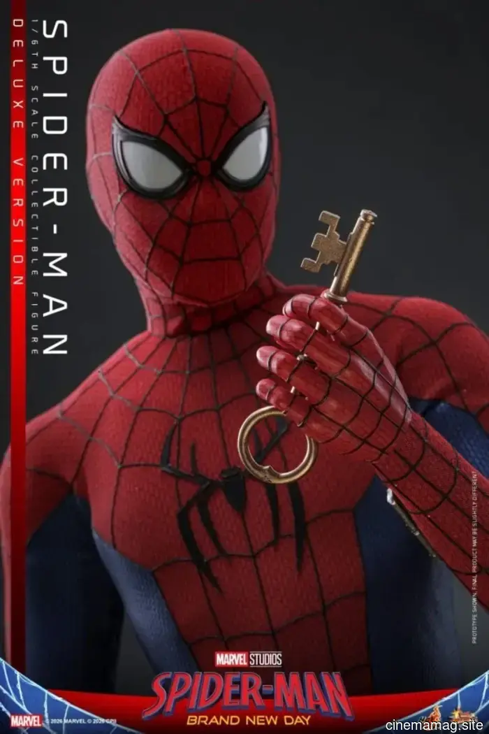 Spider-Man: Brand New Day figura de sexta escala presentada por Hot Toys