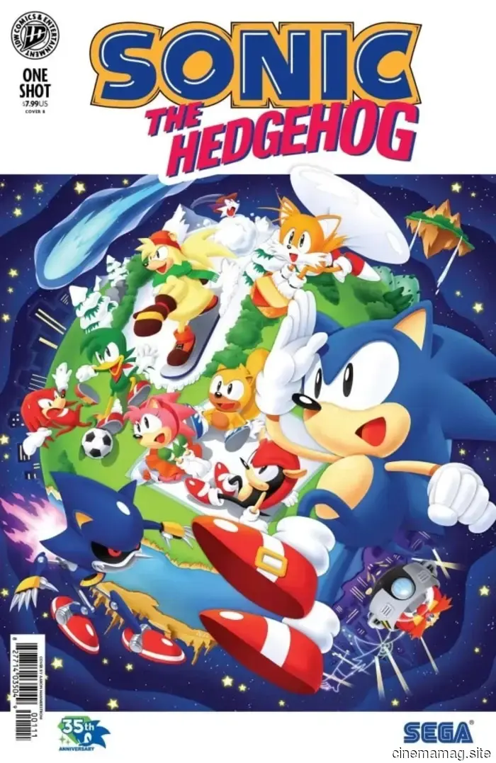 Anteprima Fumetto – Sonic the Hedgehog: Speciale 35° Anniversario #1