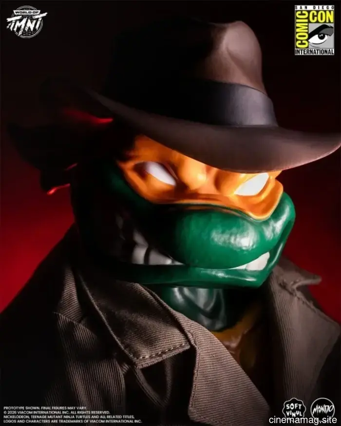 Teenage Mutant Ninja Turtles go undercover for a Comic-Con exclusive action figure collection from Mondo.