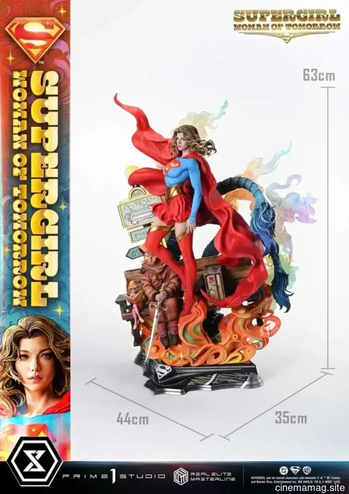 Prime 1 Studio has unveiled the Supergirl: Woman of Tomorrow Real Elite Masterline Series statue.