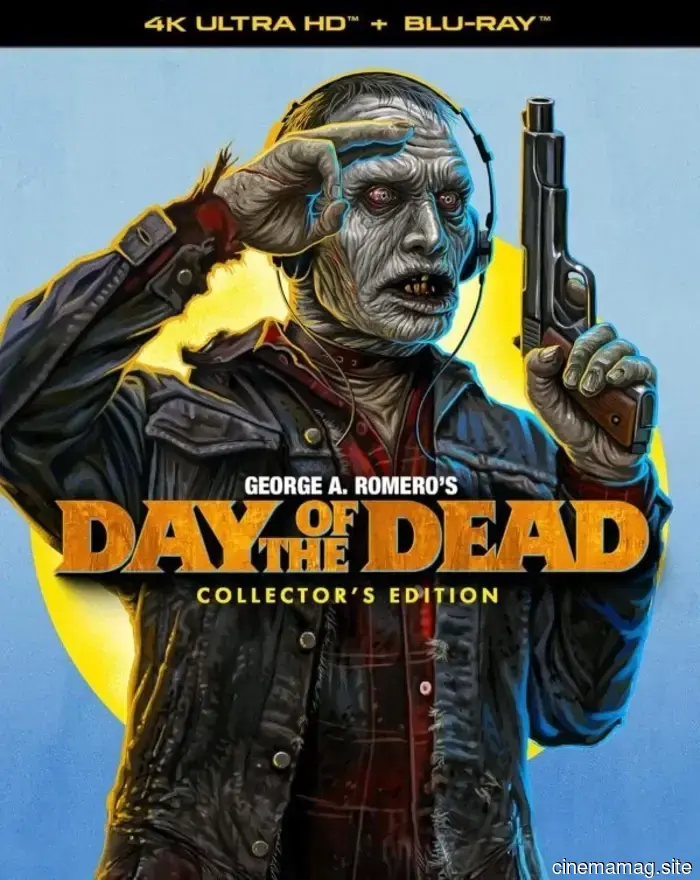 Scream Factory announces the release of George A. Romero's Day of the Dead in a 4K Ultra HD Collector's Edition.