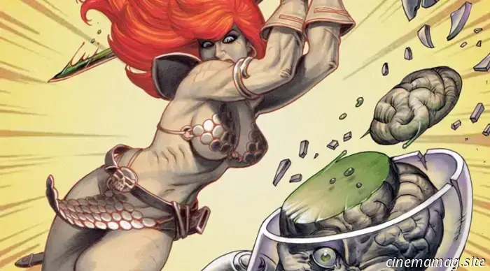 Red Sonja Attacks Mars #2-Anteprima del fumetto