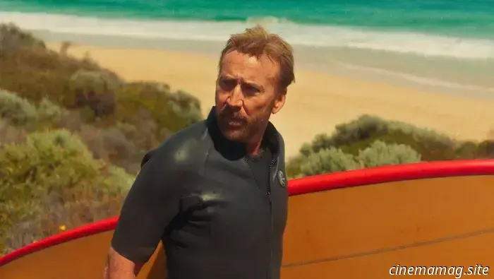 Nicolas Cage rompe olas y se enfrenta en el tráiler de Surfer