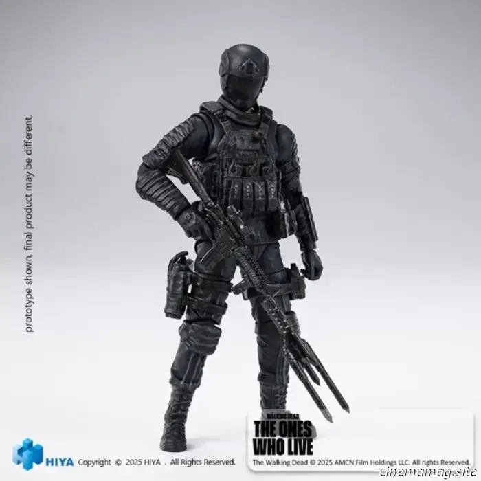Hiya Toys has revealed the exquisite mini series figure of the CRM Soldier from The Walking Dead: The Ones Who Live.