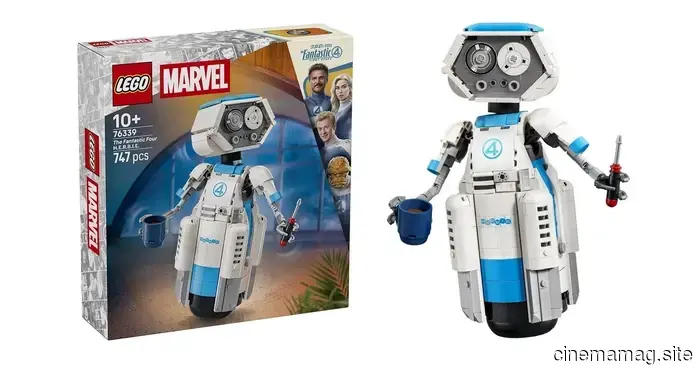 LEGO Marvel I Fantastici Quattro: Primi Passi set H.E.R.B.I.E. in arrivo ad agosto