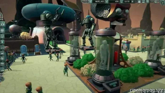 Mars Attracts invade l'Accesso Anticipato di Steam