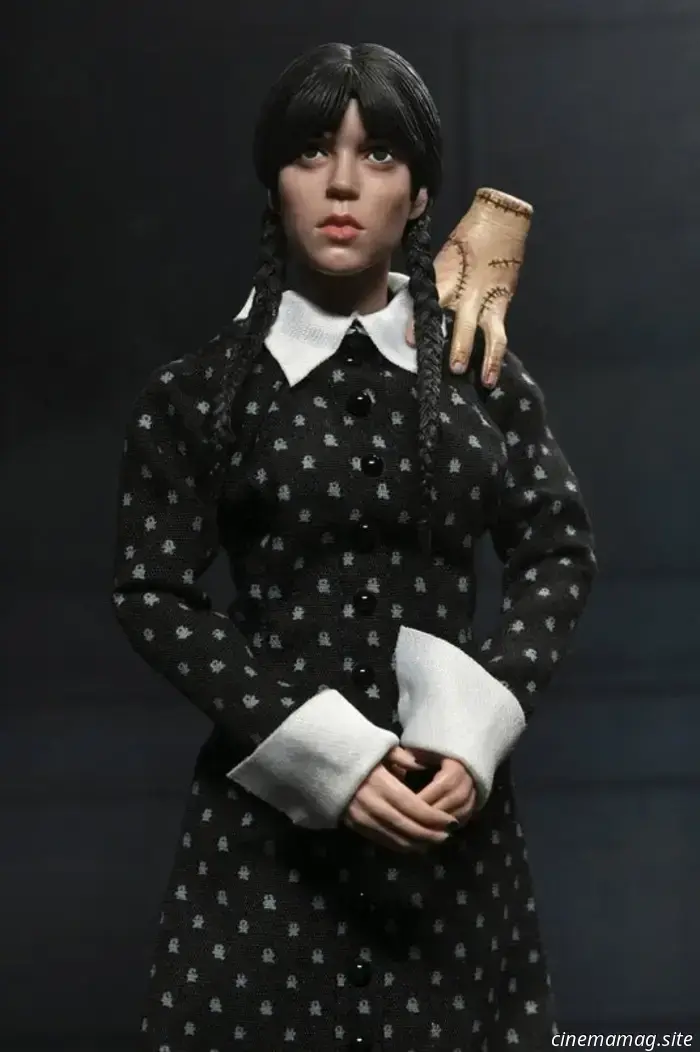 NECA introduces collectible figures of Wednesday and Enid.