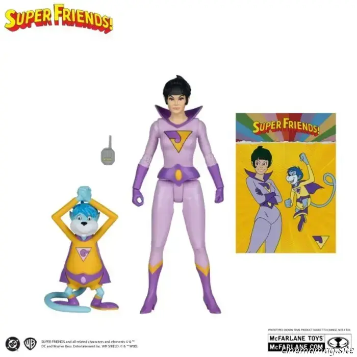La linea di action figure retrò DC Super Friends di McFarlane aggiunge Bizarro Batman, Brainiac, i Wonder Twins e altro