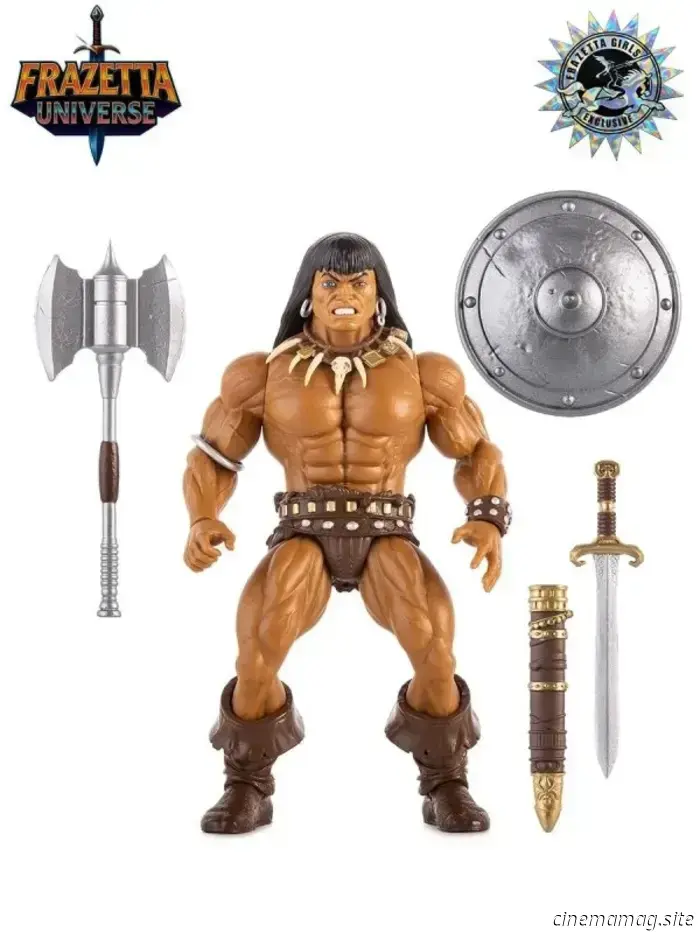 John Carter de Marte, Conan el Bárbaro y Death Dealer lanzan una línea de figuras de acción de estilo retro del Universo Frazetta