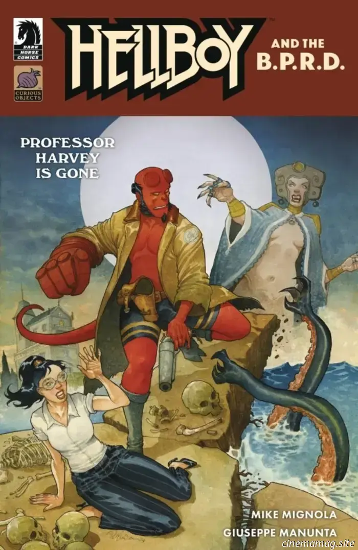 Hellboy and the B.P.R.D.: Professor Harvey is Gone #1 - Comic Book Teaser
