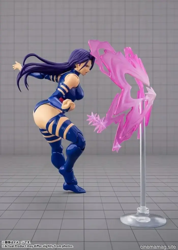 Psylocke is now part of Tamashii Nations' Marvel GamerVerse S.H.Figuarts series with the release of a new action figure.