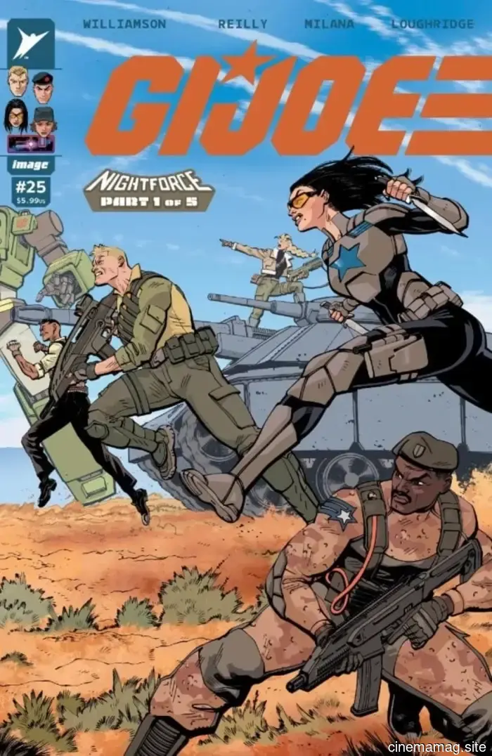 Vista previa del cómic – G.I. Joe #25