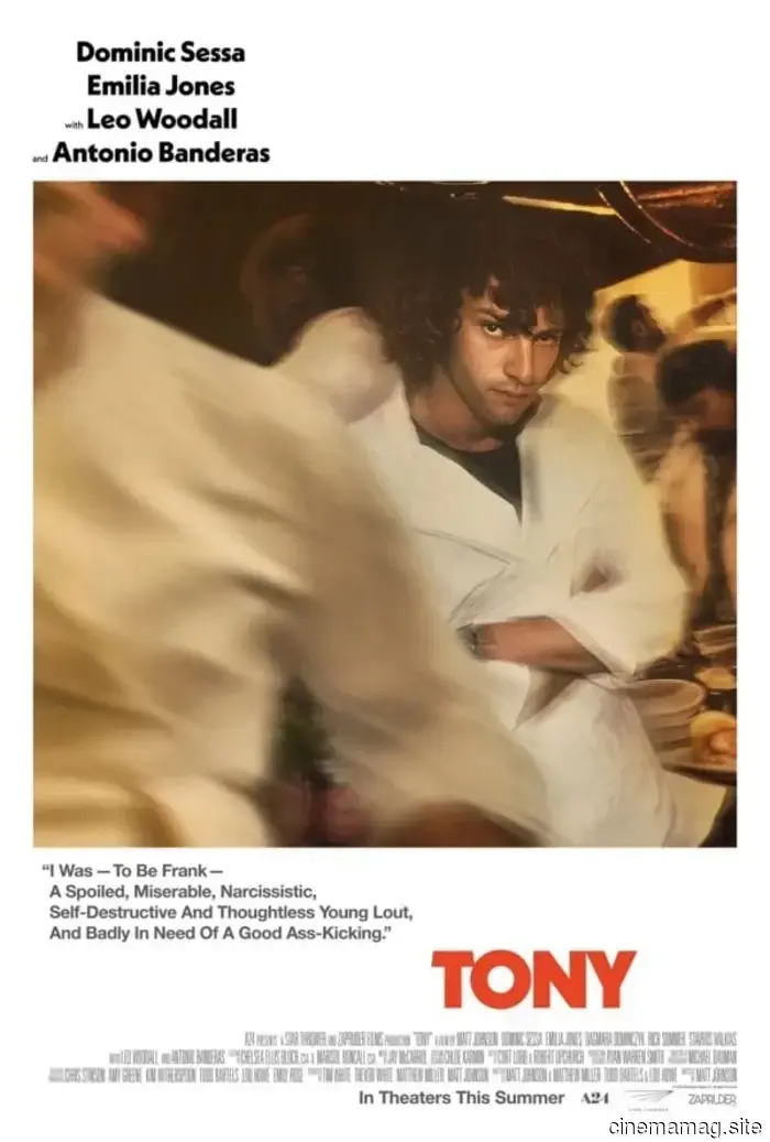 Dominic Sessa è Anthony Bourdain nel trailer del biopic A24 Tony