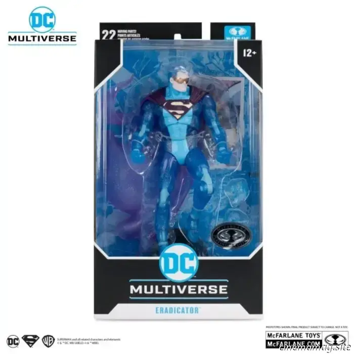 McFarlane Toys svela le nuove action figure di Batman e Eradicator Platinum Edition DC