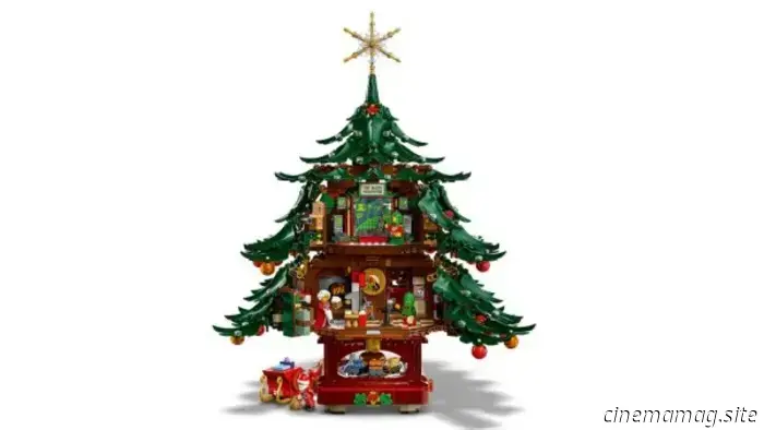 Наборы LEGO Family Christmas Tree и Winter Village Holiday Express Train появятся в октябре