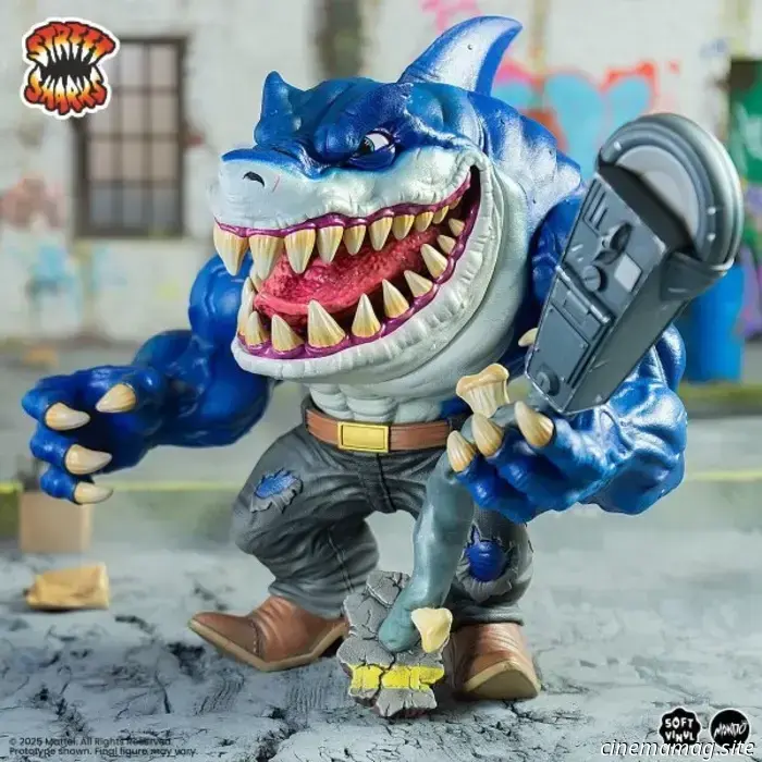 Ripster lanza la línea de figuras coleccionables Street Sharks de Mondo