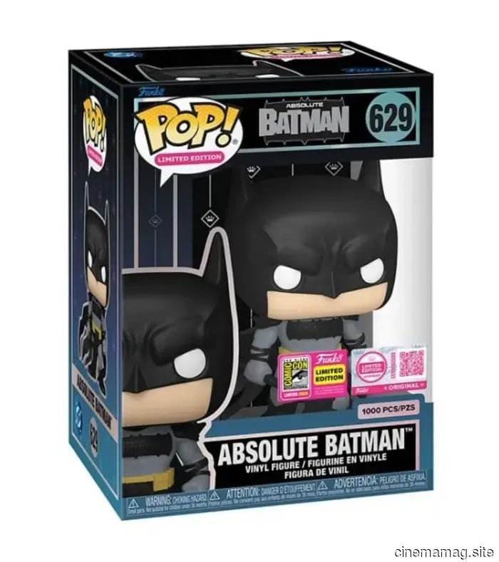 Absolute Batman, Superman, and Wonder Woman Pop! Vinyl figures are set to debut at Comic-Con.