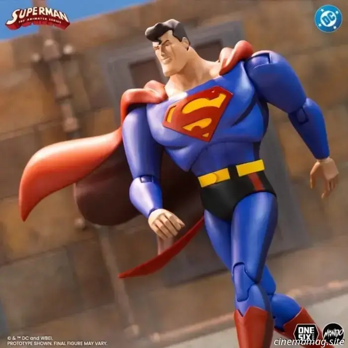 Mondo svela l'action figure in scala 1/6 di Superman: The Animated Series