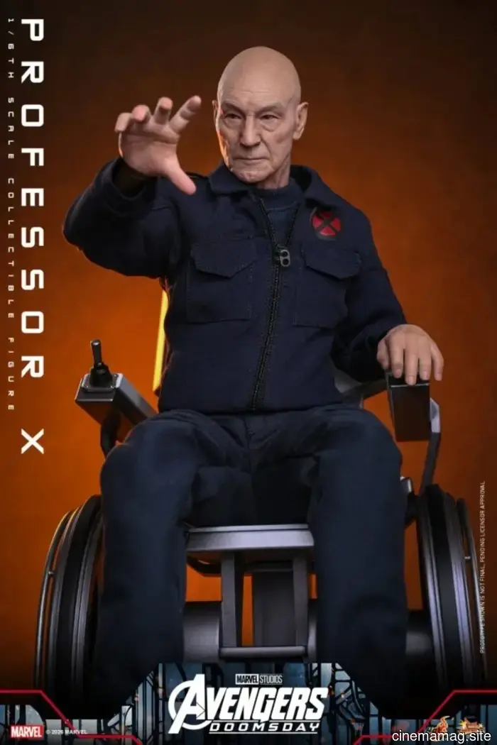 Professor X is now part of Hot Toys' sixth scale figure collection based on Avengers: Doomsday.