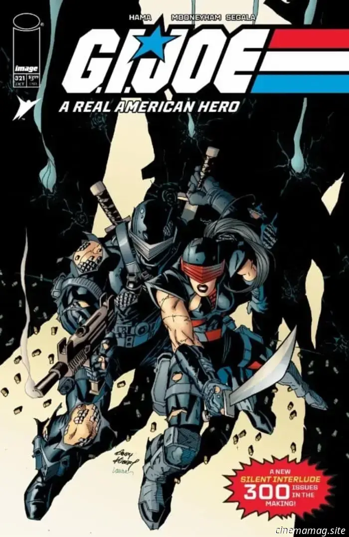 G.I. Joe: Un vero eroe americano #321 e successivi, un altro Silent Interlude di Larry Hama