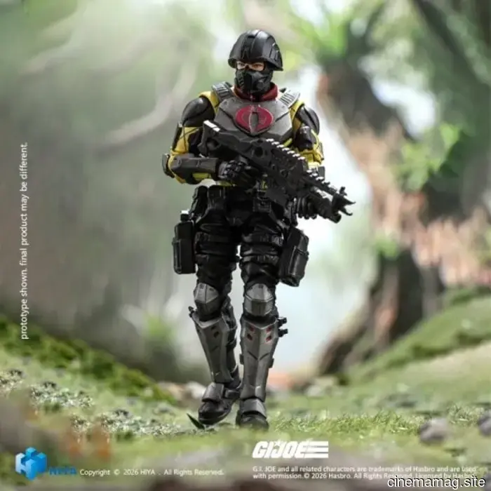 Патрульный Трупер Python присоединяется к мини-серии G.I. Joe Exquisite от Hiya Toys