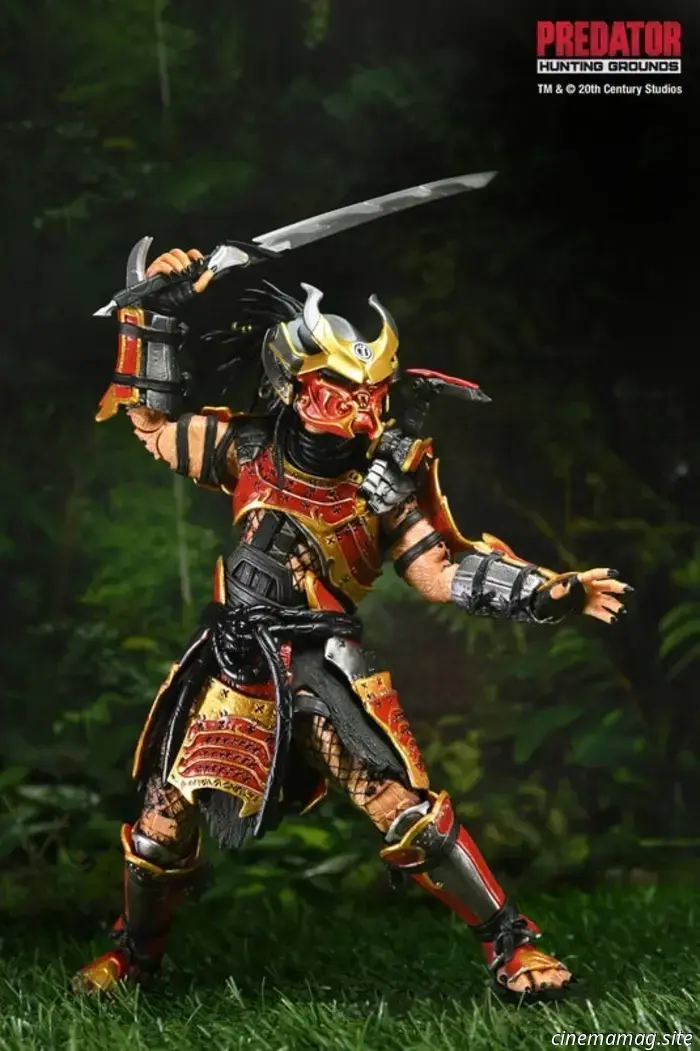 Predator: Hunting Grounds Ultimate Samurai Predator action figure svelato da NECA