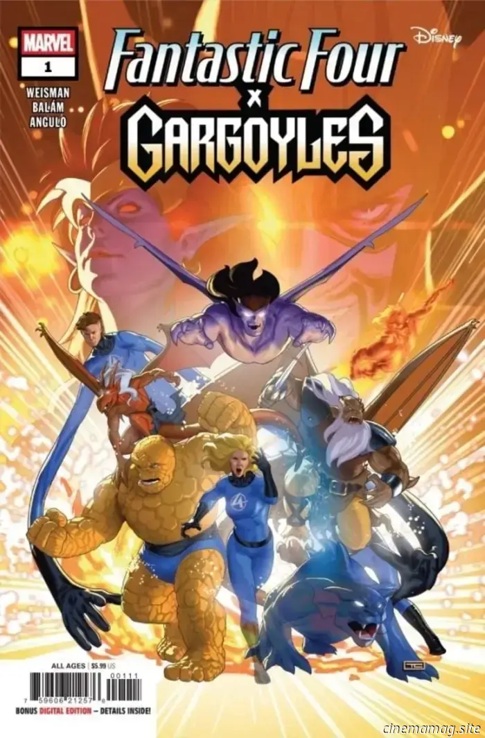 Comic Book Sneak Peek – Fantastic Four/Gargoyles #1