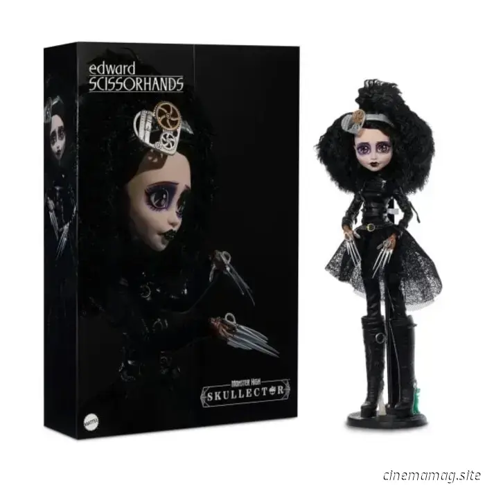Monster High Skullector Edward Scissorhands presentado oficialmente por Mattel