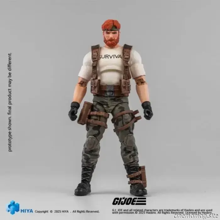 Outback is now part of Hiya Toys' G.I. Joe Exquisite Mini Series action figure lineup.