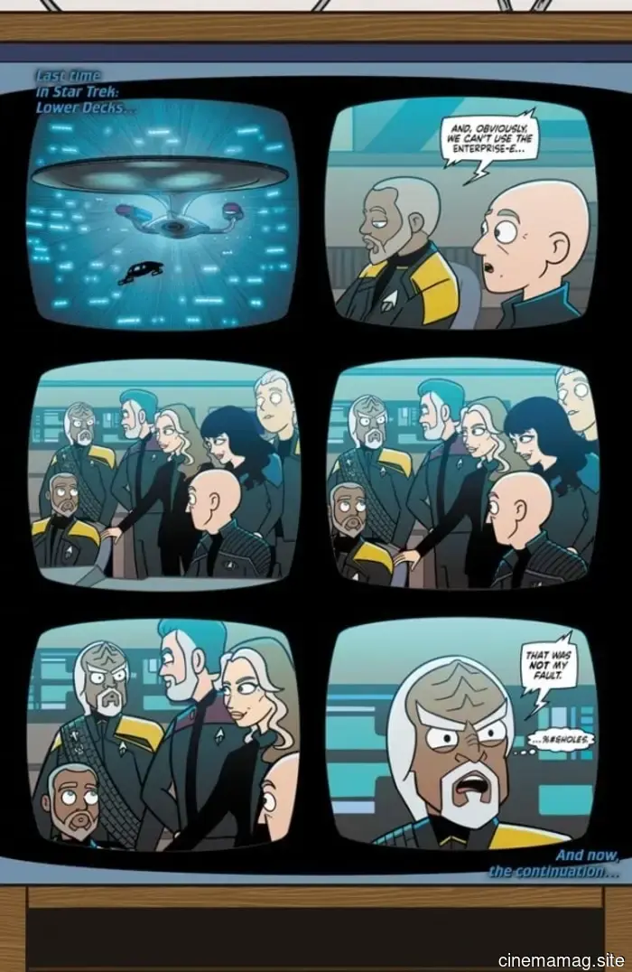 Preview of the Comic Book – Star Trek: Lower Decks #17