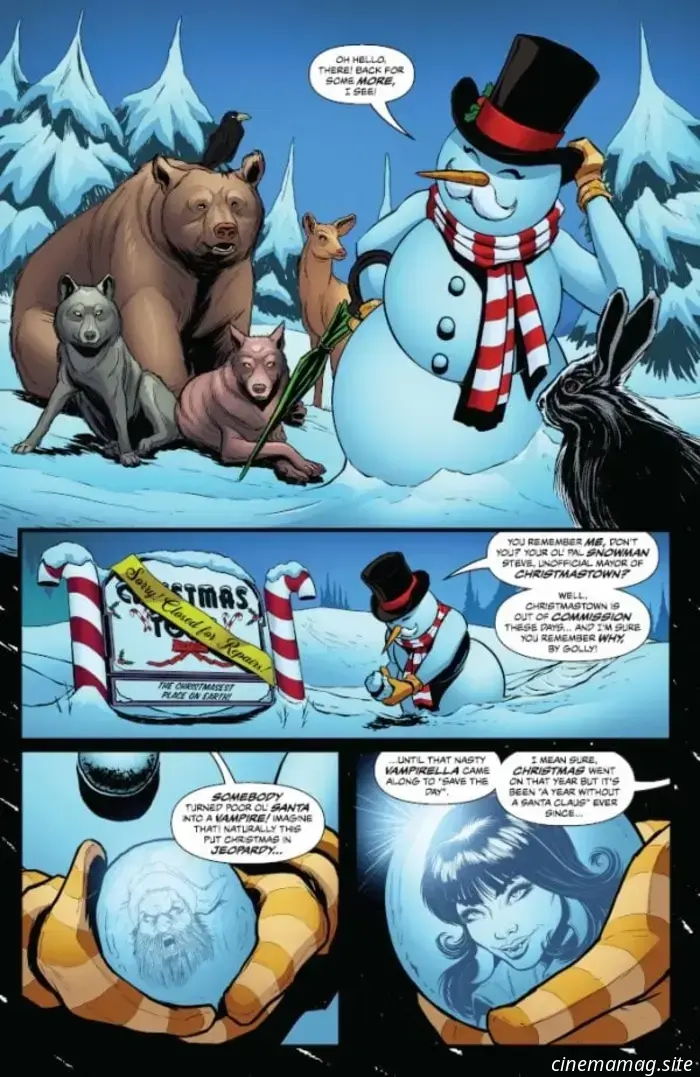 Avance del cómic – Vampirella Helliday 2025 Especial