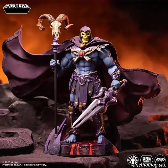 Mondo svela l'action figure MOTU200X di Skeletor dei Masters of the Universe.