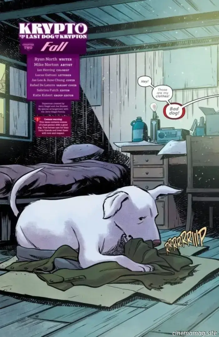 Krypto: The Last Dog of Krypton #2 - Comic Book Sneak Peek