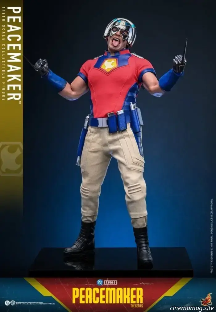 El Peacemaker de John Cena recibe una nueva figura de Hot Toys para la segunda temporada.